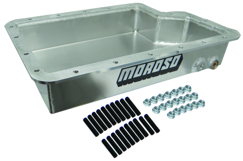 Moroso Ford E40D/4R100 Transmission Pan - 3.642in - 42050