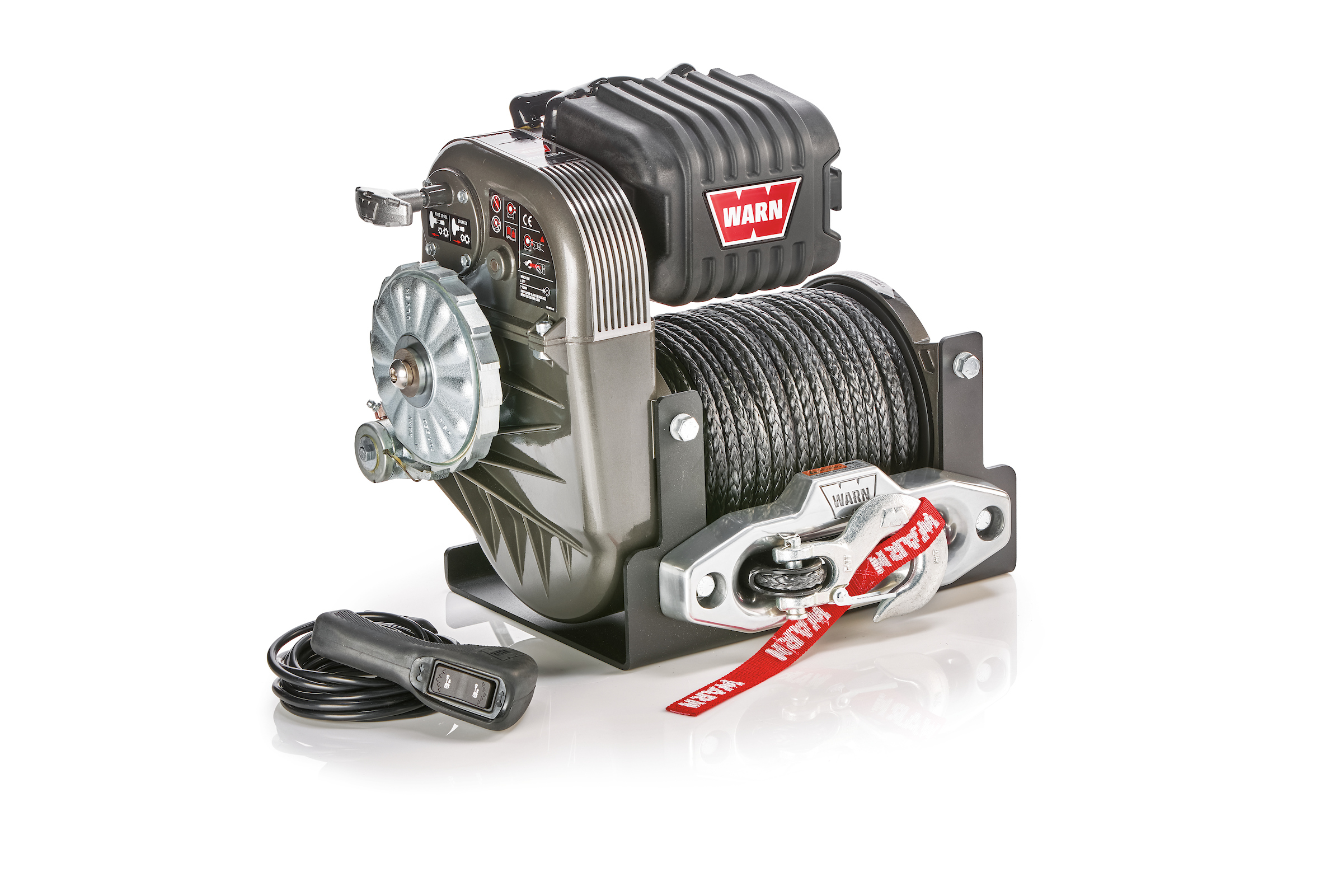 M8274 Winch 10000 lbs. Synthetic Rope - 106175