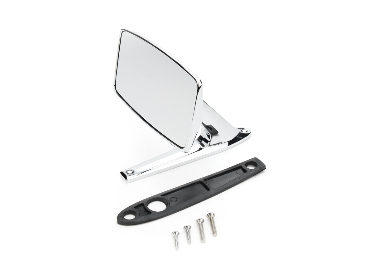 Door Mirror; Outside; Features Flawless Chrome And Perfect Fit; - C7AZ-17696-A
