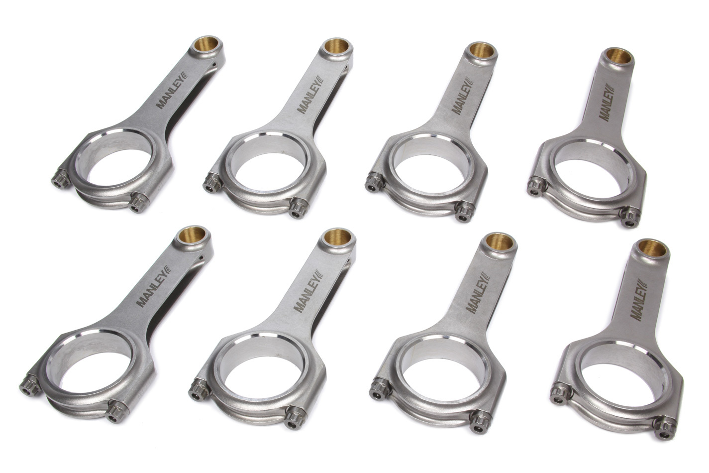 Manley Ford Modular V8-4.6L H Beam w/ ARP 2000 Connecting Rod Set - 14042R-8