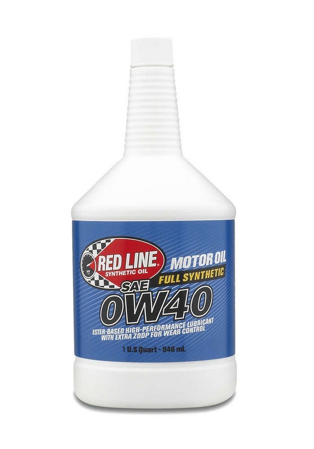 Red Line 0W40 Motor Oil - Quart - 11104