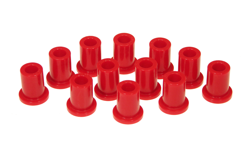 Leaf Spring Eye/Shackle Bushing Kit; Red; - 18-1003
