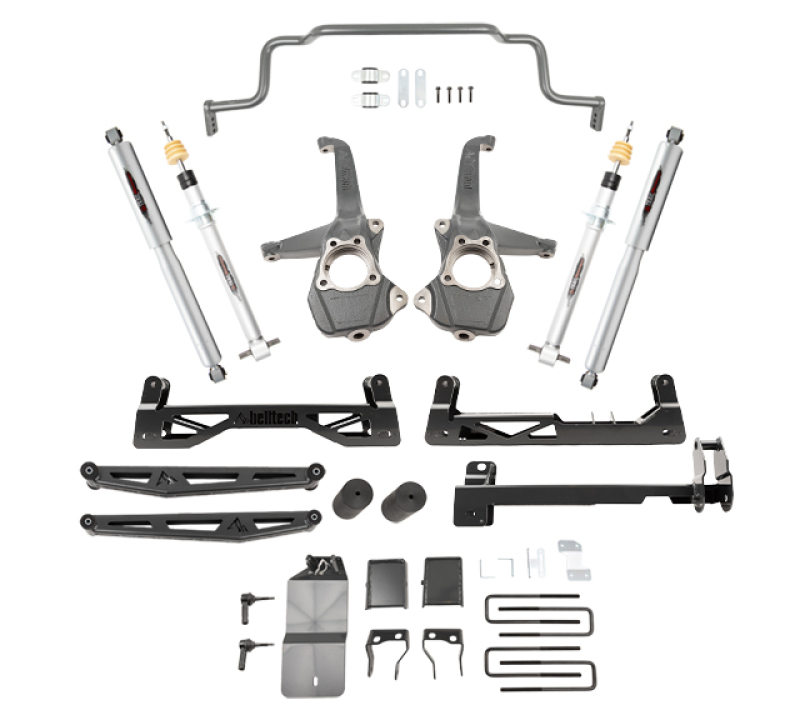6-8" Lift Kit Inc. Front and Rear Trail Performance Struts/Shocks - 150210TP