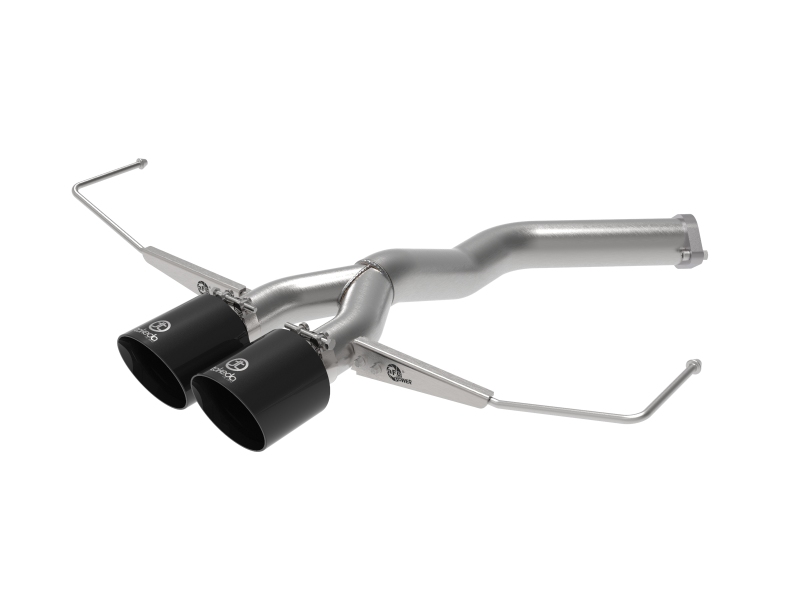 aFe Takeda 3in-2.5in 304 SS Axle-Back Exhaust w/ Black Tip 19-20 Hyundai Veloster I4-1.6L(t) - 49-37012-B