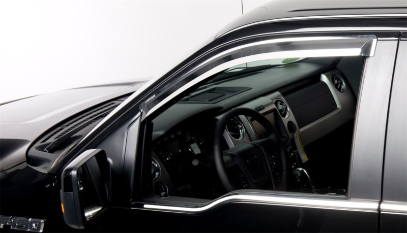 Putco 17-20 Ford SuperDuty - Regular Cab w/ Towing Mirrors (ABS Window Trim) Window Trim Accents - 97565