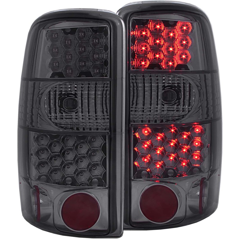 ANZO 2000-2006 Chevrolet Suburban LED Taillights Smoke - 311156