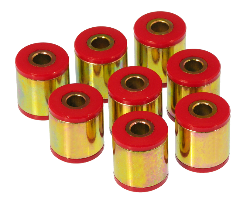 Control Arm Bushing Kit; Red; Rear Lower; - 8-312