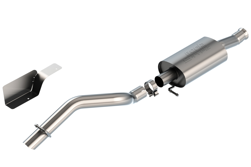 Borla 18-21 Jeep Wrangler JL 2.0L 2DR Climber 2.75in Turn Down Tip S-Type Cat-Back Exhaust - 140861