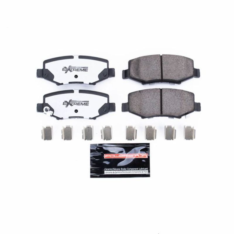 Power Stop 07-11 Dodge Nitro Rear Z36 Truck & Tow Brake Pads w/Hardware - Z36-1274