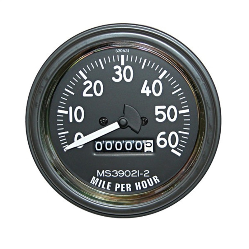 Omix Speedometer Gauge 0-60 MPH 46-58 Willys/CJ Model - 17206.01