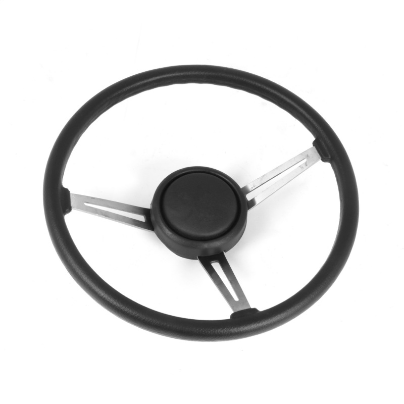 Omix Steering Wheel Kit Leather 76-95 CJ & Wrangler - 18031.08