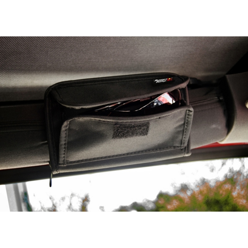 Rugged Ridge Sunglass Holder Storage Pouch 55-19 Jeep CJ / Jeep Wrangler - 12101.52