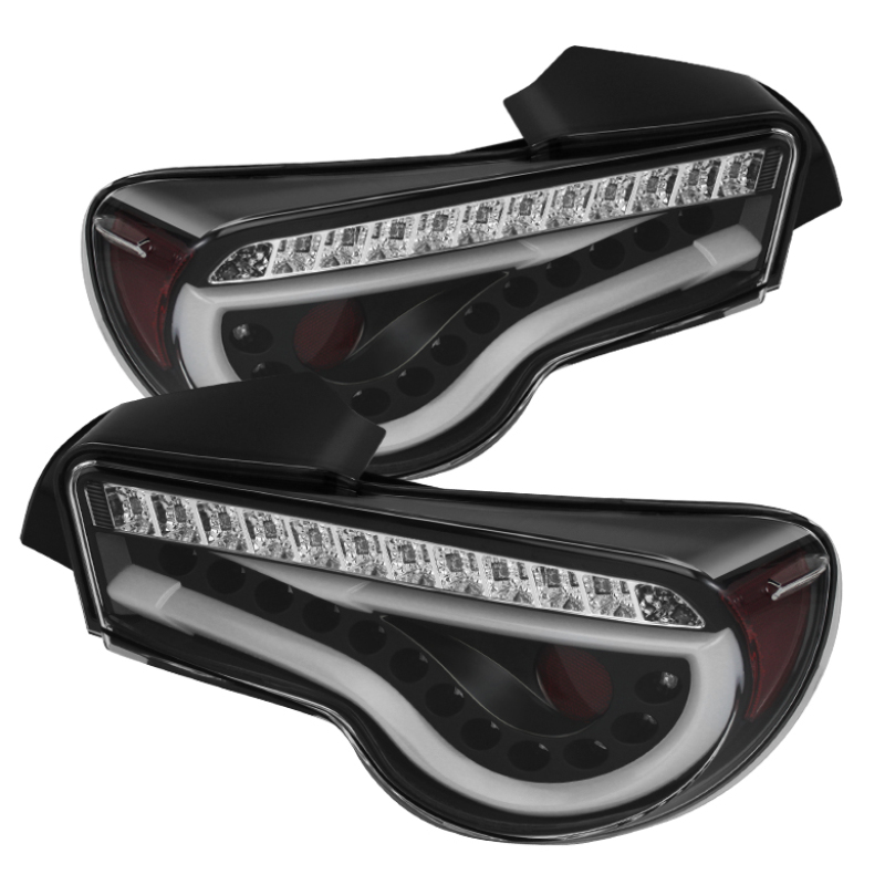 (Spyder) LED Tail Lights - Black - 5072009