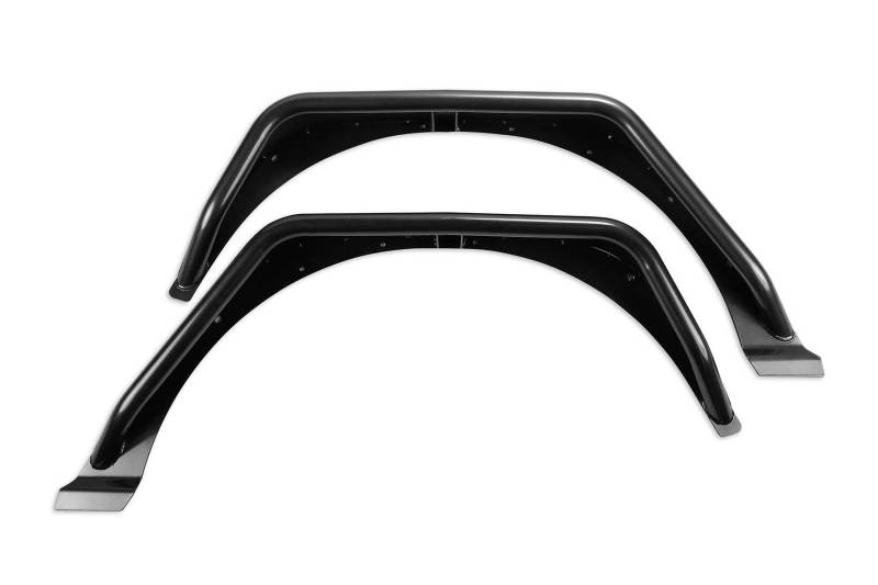 Tube Fenders; 4.5 in. Wide; Rear;  Steel; Texture Black; - FTS24213