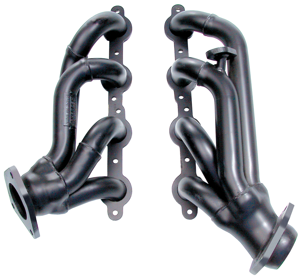 99-04 GM Truck Headers; 4.8-6.0L; 1-5/8 in. Tubes; CONE/FLAT Coll.-Uncoated - 69680