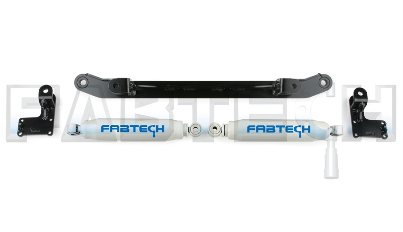 Fabtech 99-03 Ford F250/350/Excursion 2WD Dual Performance Steering Stabilizer Kit - FTS8001
