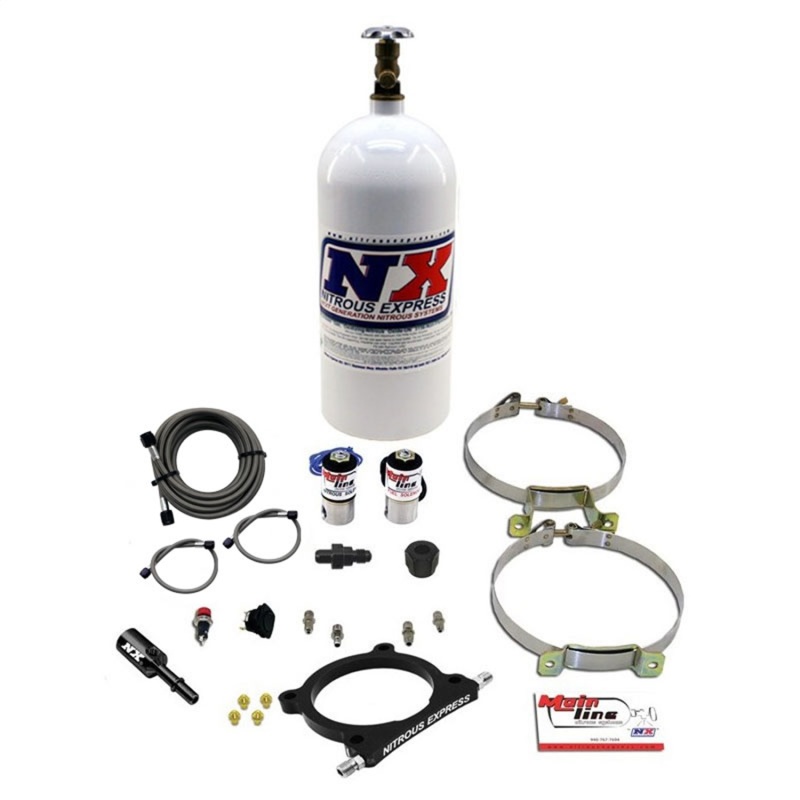 MAINLINE EFI 5.0L COYOTE PLATE SYSTEM W/ 10LB BOTTLE . - ML3050