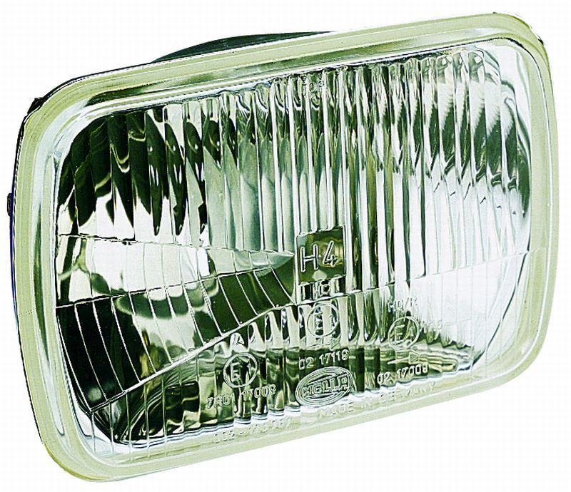 Hella Vision Plus 8in x 6in Sealed Beam Conversion Headlamp Kit (Legal in US for MOTORCYLCES ONLY) - 003427811