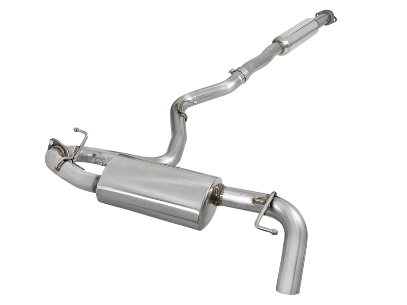 aFe POWER Takeda 2.5in 304 SS Cat-Back Exhaust System Subaru Crosstrek 18-19 H4-2.0L - 49-36803