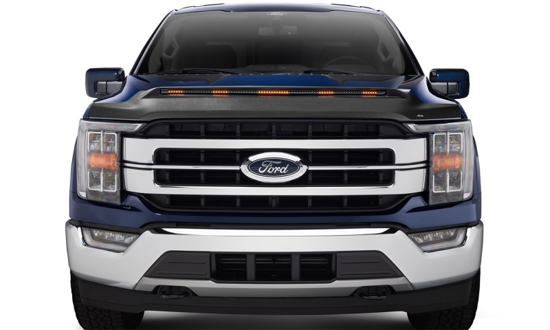 AVS 21-22 Ford F-150 (Excl. Tremor/Raptor) Low Profile Aeroskin Lightshield Pro - Black - 953196