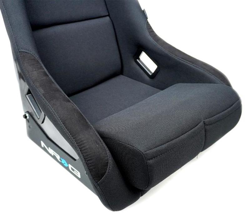 NRG Carbon Fiber Bucket Seat - Large - RSC-302CF/BK