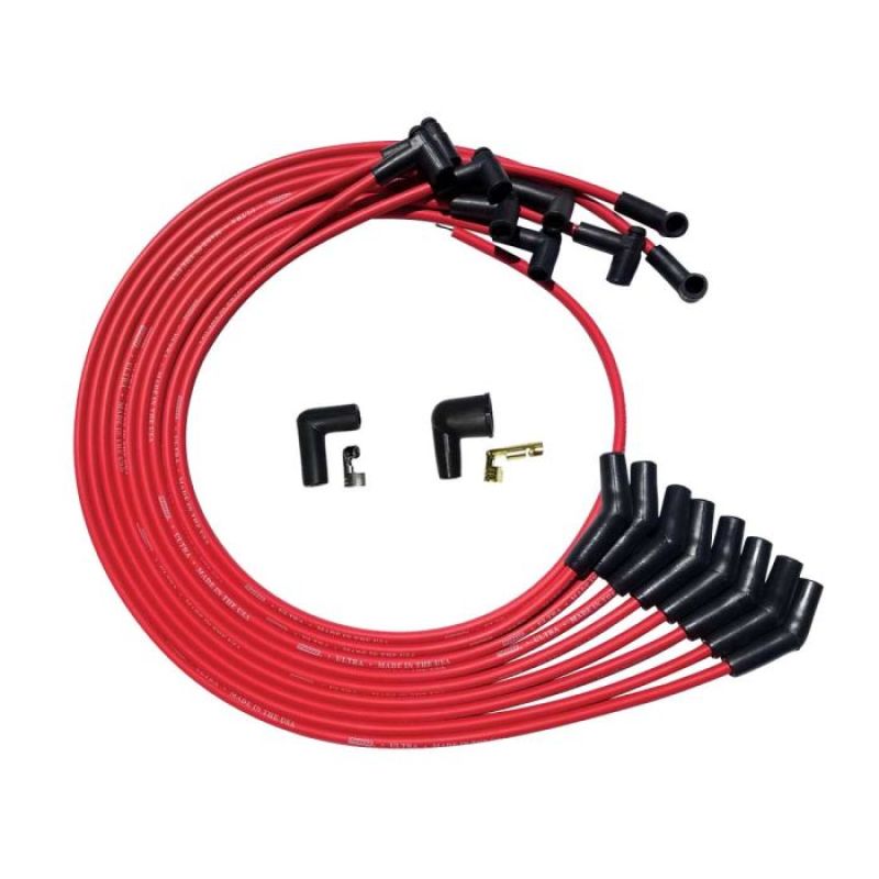 Ultra Plug Wire Set BBC Under V/C Red - 52045