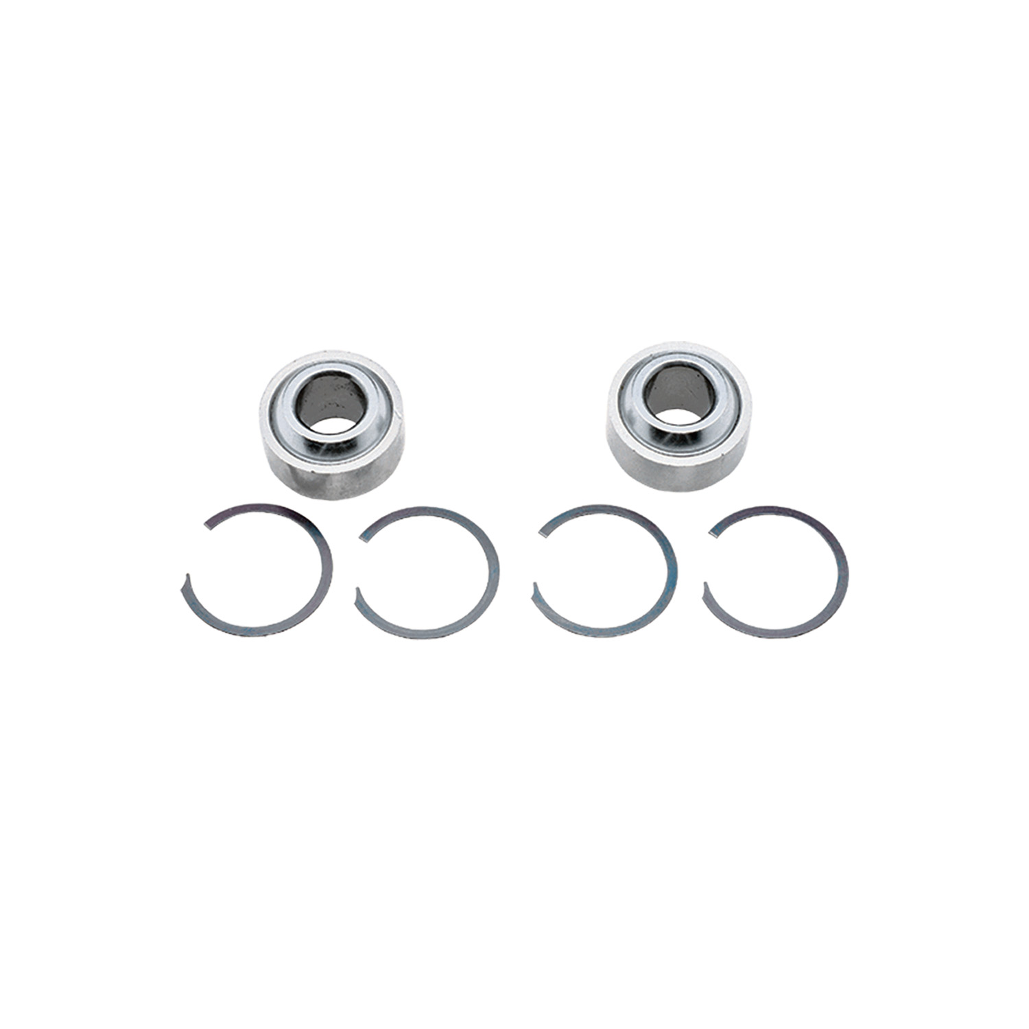 QA1 Replacement Bearings Kit includes two bearings with snap rings. - SIB8-101PK