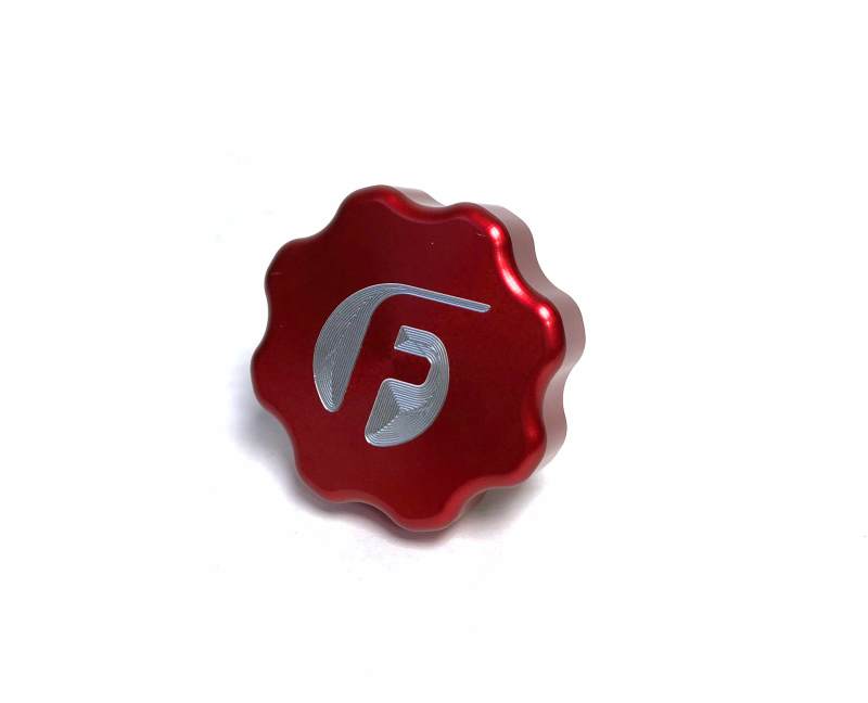 Fleece Performance 01-16 GM 2500/3500 Duramax Billet Oil Cap Cover - Red - FPE-DMAX-OC-RED