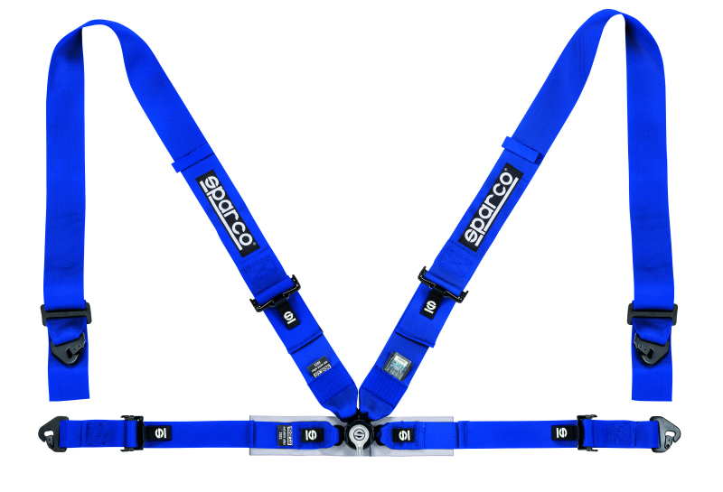 Sparco Belt 4Pt 3in/2in Competition Harness - Blue - 04716M1AZ
