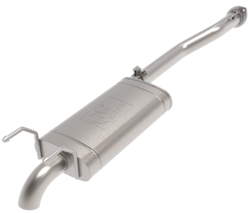 aFe ROCK BASHER 2.5in 409 SS Cat-Back Exhaust - 99-04 Toyota Tacoma L4-2.4L / V6-3.4L - 49-46049
