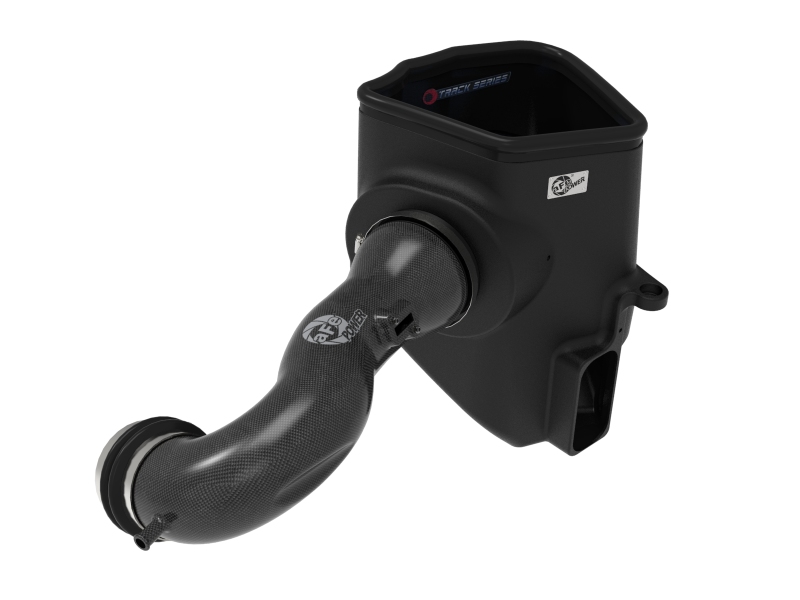 aFe 19-20 GM Trucks 5.3L/6.2L Track Series Carbon Fiber Cold Air Intake System With Pro 5R Filters - 57-10015R