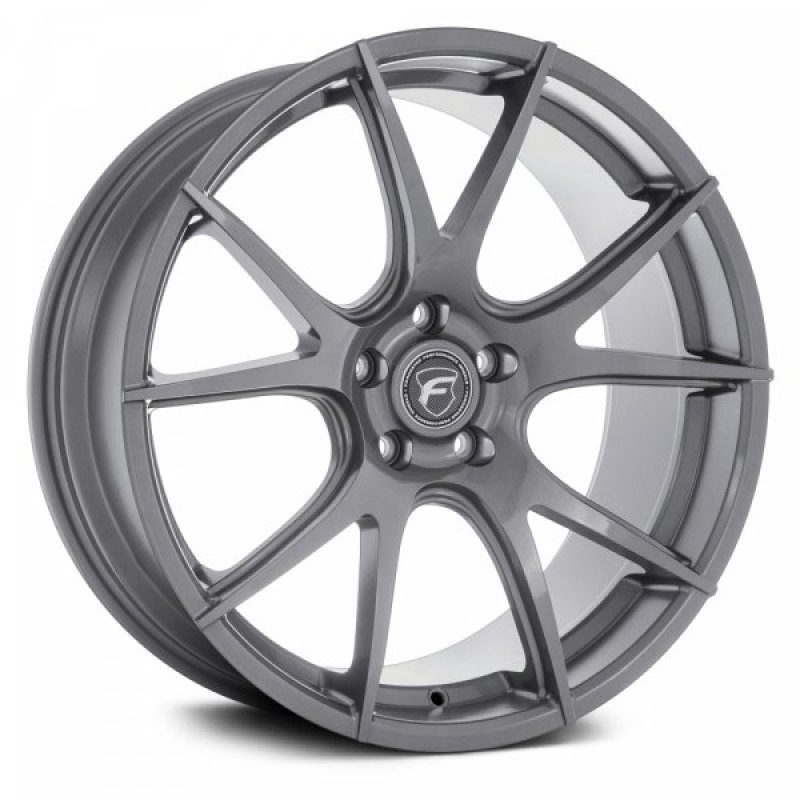 Forgestar CF5V 19x9 / 5x114.3 BP / ET35 / 6.4in BS Gloss Anthracite Wheel - F12399065P35
