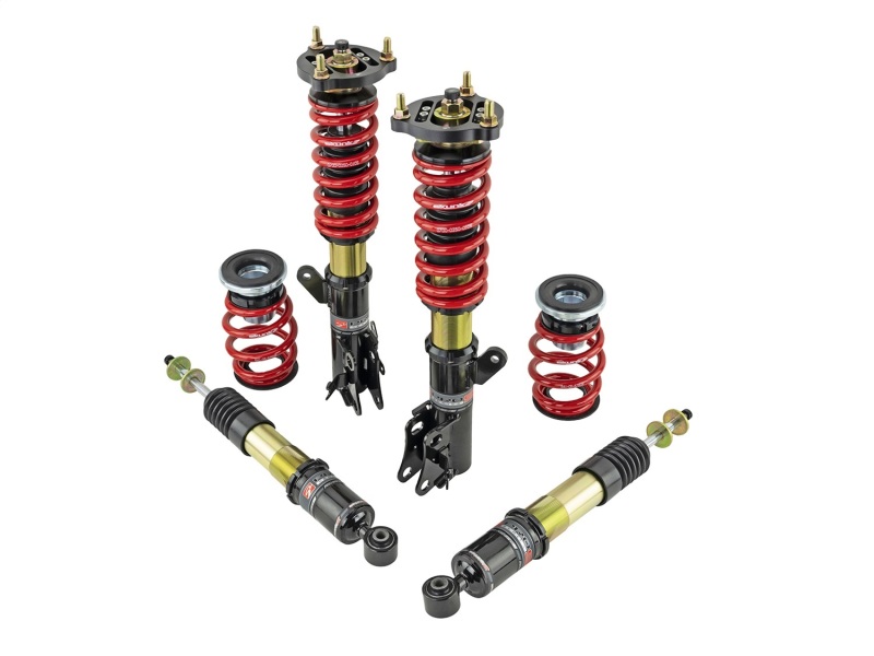 Pro-ST Coilover Shock Absorber Set; Front 10K/Rear 8K Spring Rates; Set of 4; - 541-05-8760