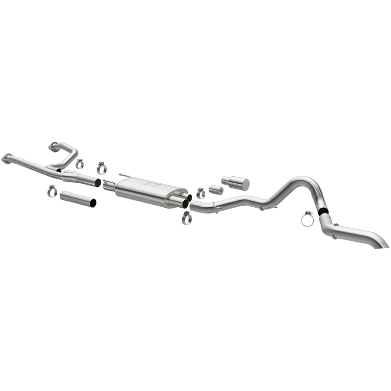 Overland Series Stainless Cat-Back System - 19604