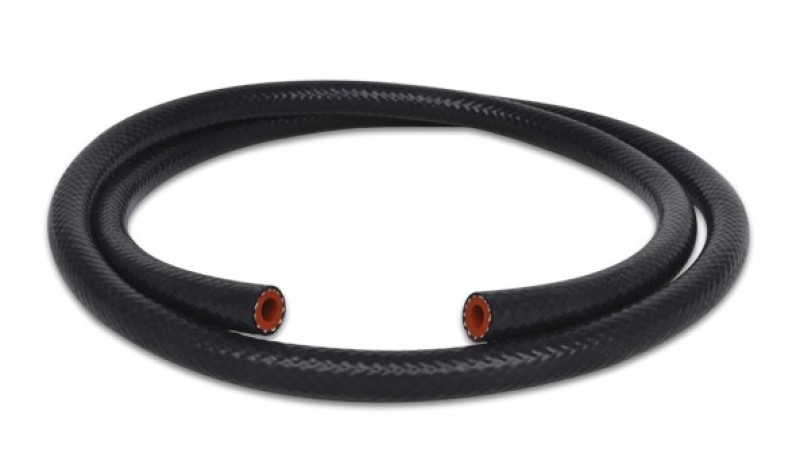 Vibrant 1-1/4in (31.8mm) I.D. x 170 ft. Silicon Heater Hose 1-ply Polyester Reinforced - Black - 2048M