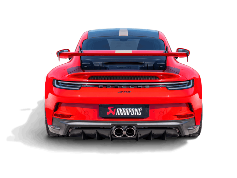 Akrapovic 21-22 Porsche 911 GT3 (992) Rear Carbon Fiber Diffuser - Matte - DI-PO/CA/9/M