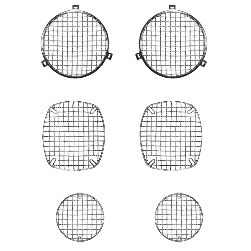 Rugged Ridge 72-86 Jeep CJ Stainless Steel Stone Guard Set - 11102.01