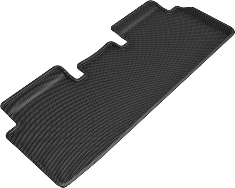 3D MAXpider 20-21 Tesla Model S Kagu 2nd Row Floormat - Black - L1TL02021509