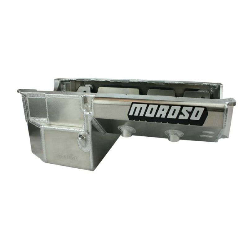 Moroso BBC Gen VI Double Power Kick Outs 8in Deep Oil Pan - 20382