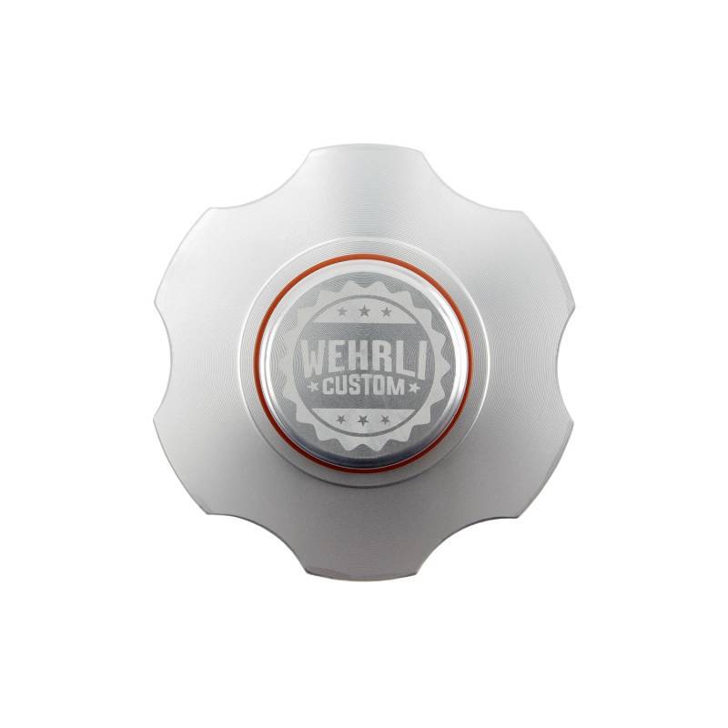 Wehrli 98.5-23 Cummins Billet Aluminum Clear Anodized Oil Fill Cap - WCF100394