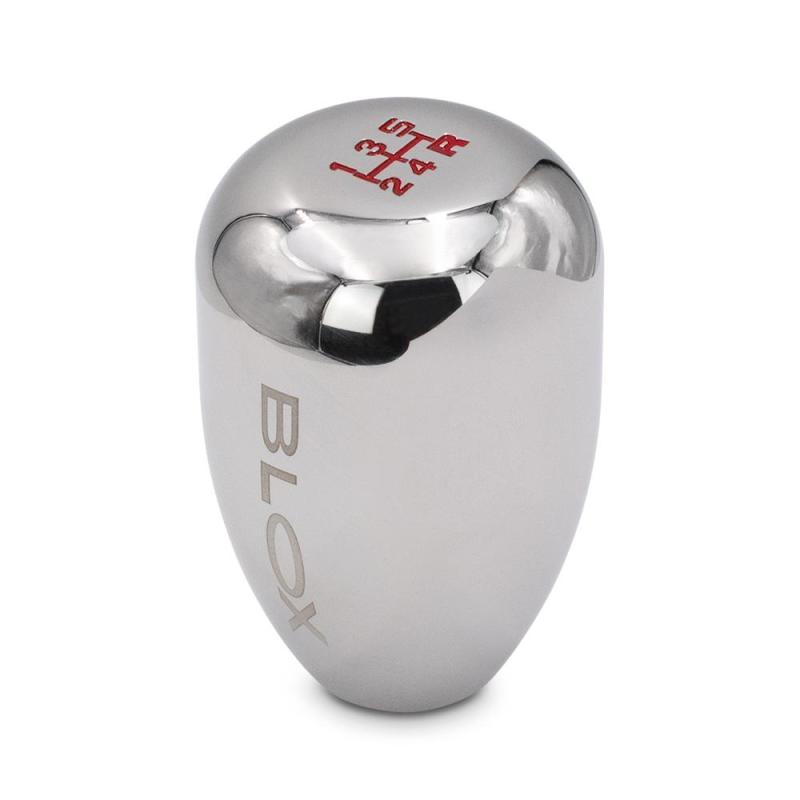 BLOX Racing Limited Series 6-Speed Billet Shift Knob Chrome Finish - M10X1.25 - BXAC-00236-CM