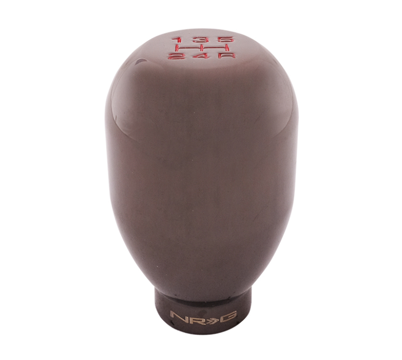 NRG Universal Shift Knob 42mm - Heavy Weight 480G / 1.1Lbs. - Black Chrome (5 Speed) - SK-100B/CH-W