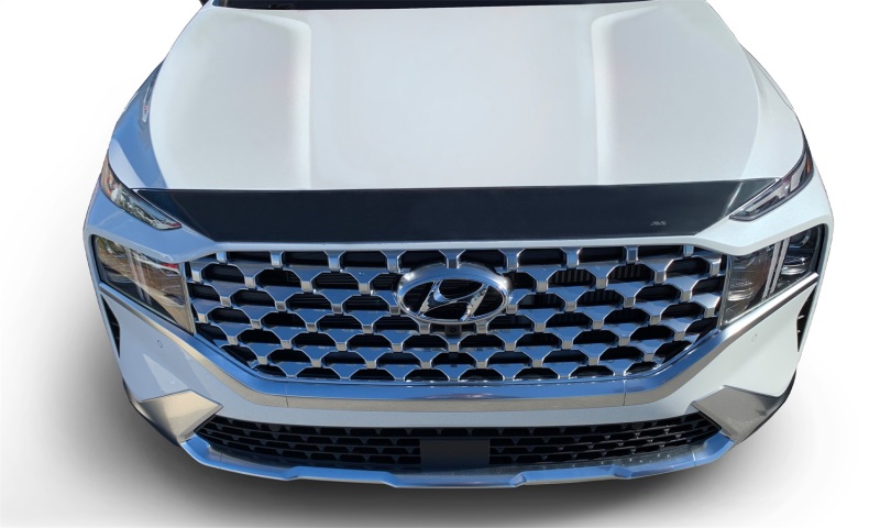 AVS 21-22 Hyundai Santa Fe Aeroskin Low Profile Hood Shield - Smoke - 322197