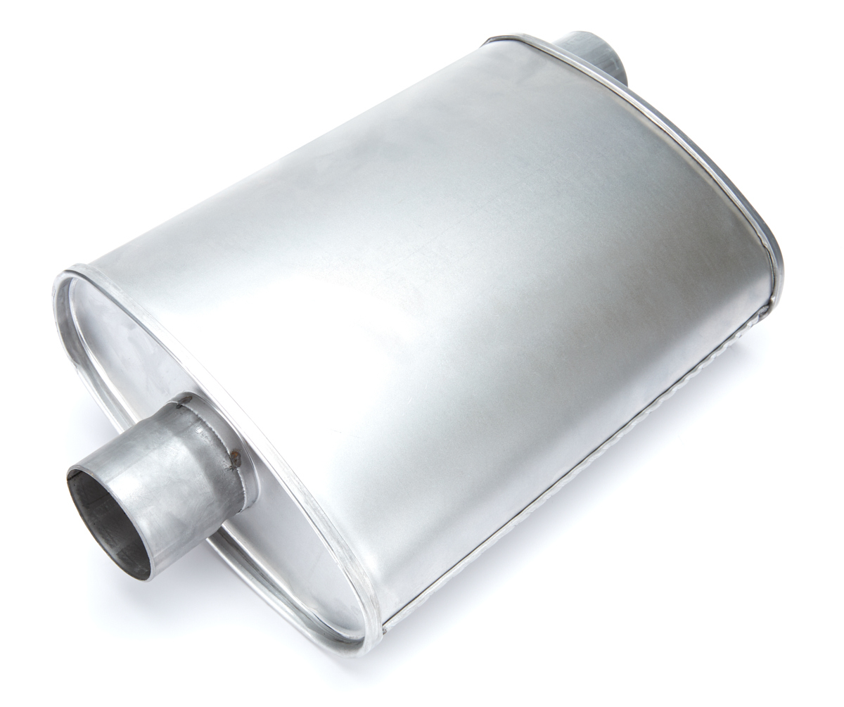 Magnaflow Rumble Muffler 14in Body (L) 19.5in Overall (L) - 9.75in Body (W) - 2.5in Offset/Center - R27715