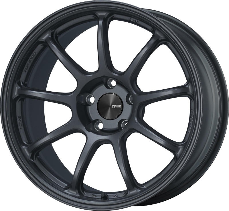 Enkei T6R 18x8 40mm Offset 5x114.3 Bolt Pattern 72.6 Bore Gloss Gunmetal Wheel - 539-880-6540GM