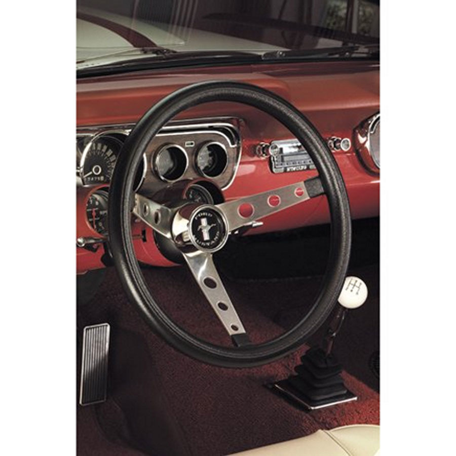 15in Black Mustang Wheel - 968