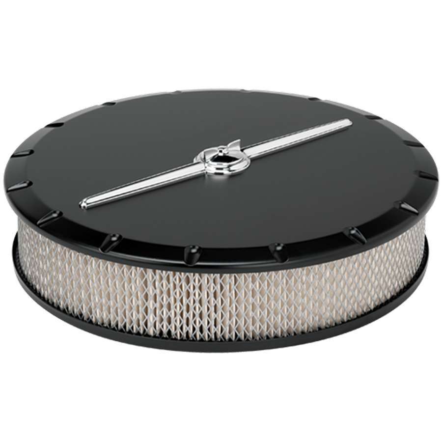 14in Air Cleaner Strmlne Black - 15824
