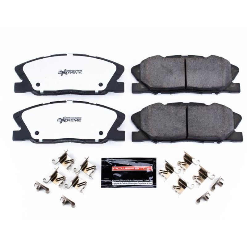 Power Stop 2018 Dodge Challenger Front Z26 Extreme Street Brake Pads w/Hardware - Z26-1767