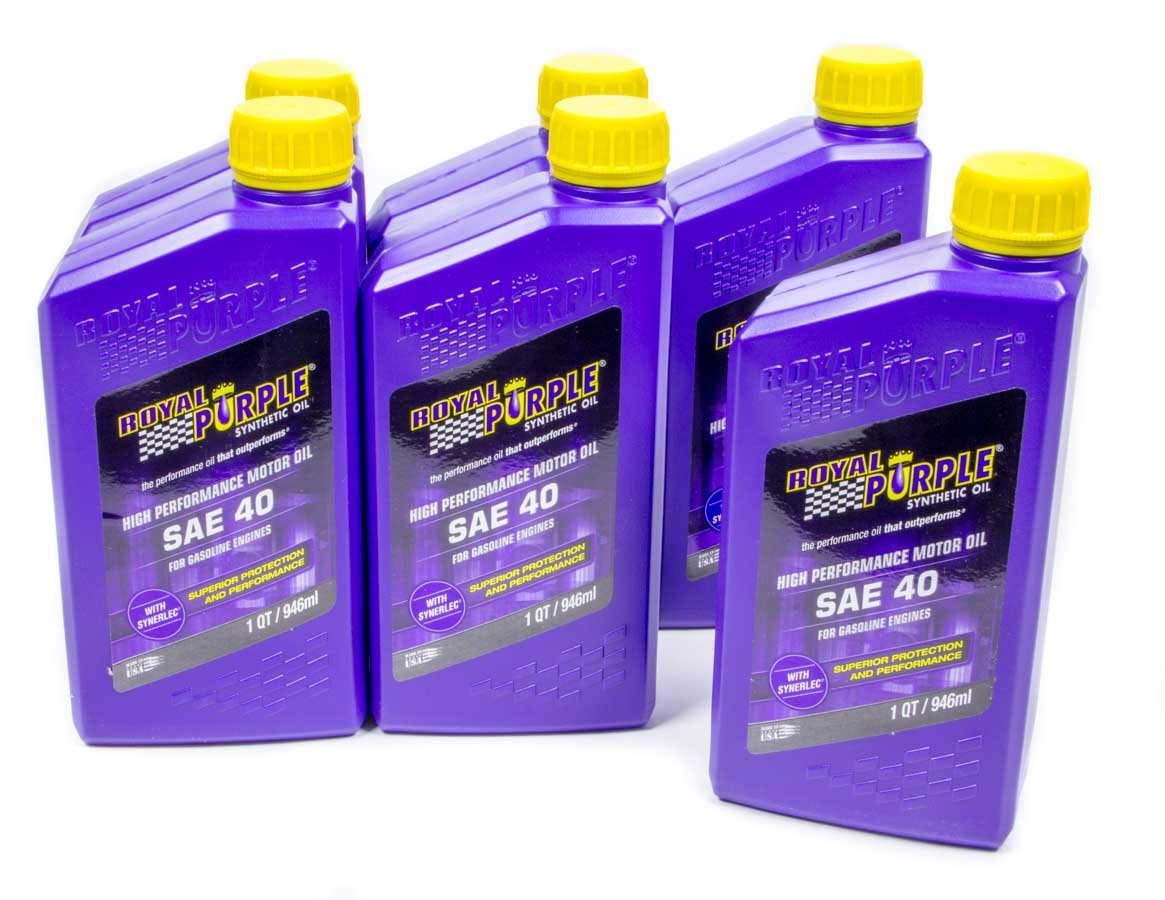 SAE 40 Engine Oil Case 6x1 Quart - 06040