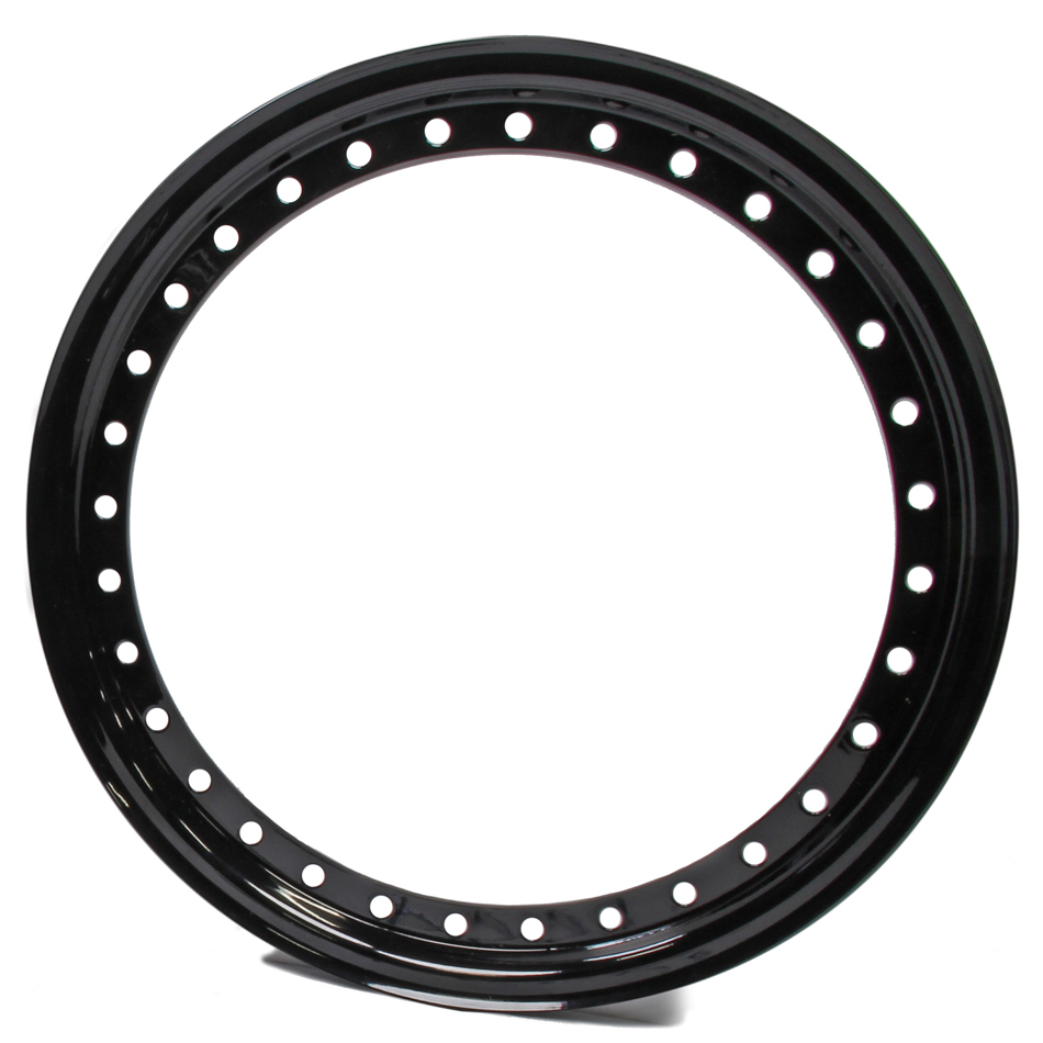 15in Outer Bead Lock Ring Black - 54-500023